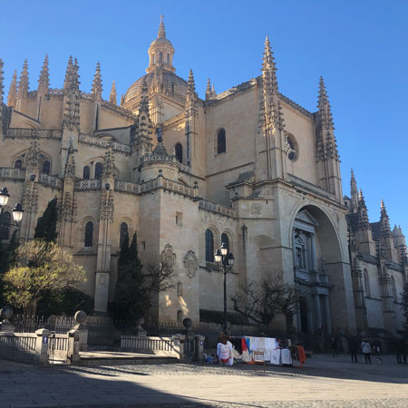 Segovia, España - Ene 2020