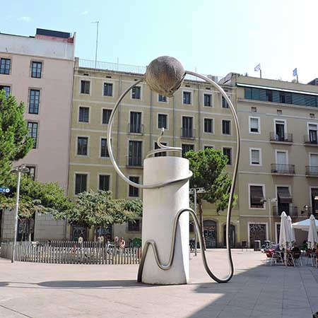 Plaza George Orwell, Barcelona - Jul 2016