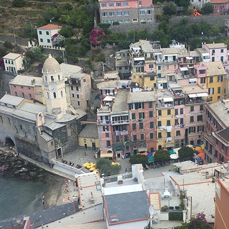 Vernazza, Cinque Terre, Italia - Jul 2017
