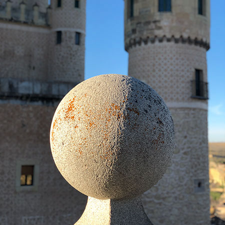 Alcázar de Segovia, España - Ene 2020