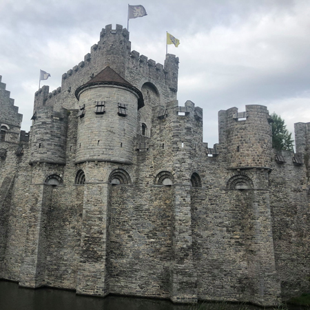 Condes de Flandes, Gante, Bélgica - Ju2019