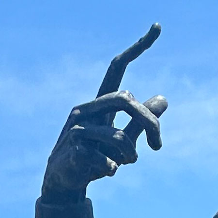 Estatua de Gregorio de Nin - Split Palacio de Dioclecia